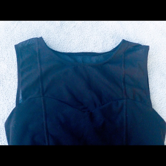 lululemon Mesh Tank Black Size 6 - Picture 5 of 6